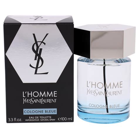 cologne bleue yves saint laurent|yves saint laurent l'homme cologne.